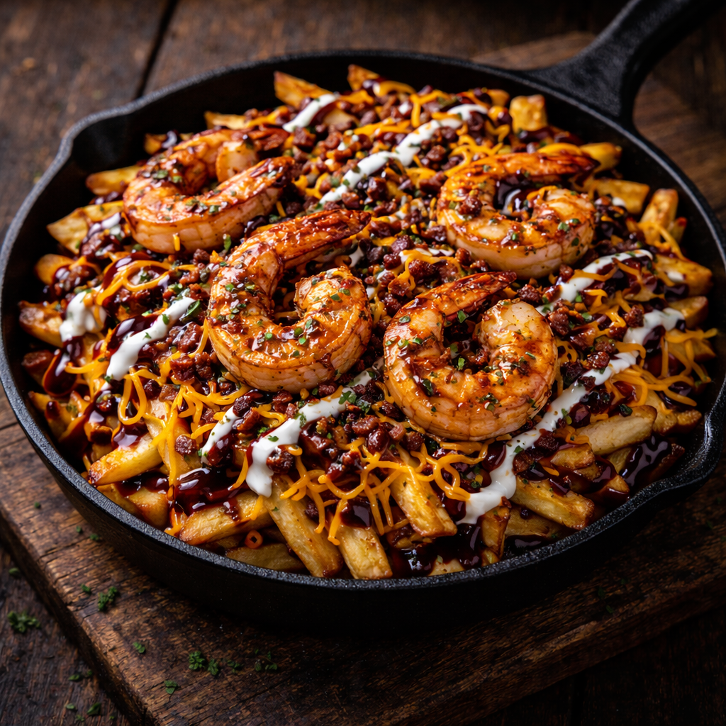 BBQ Bacon Ranch Shrimp